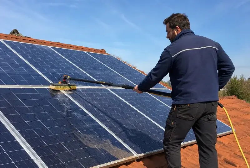 Nettoyage et entretien de panneaux solaires à Donnezac